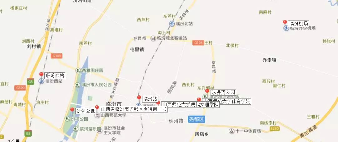 八,简单汇总图(附学校附近可供游览公园): 美丽的鸢尾花(汾河公园)