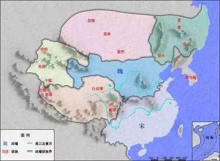 北凉是五胡十九国中最后灭亡的一国,立国43年.