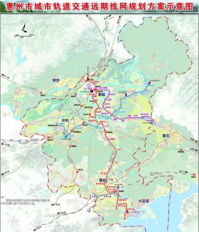 惠州地铁1号线提前动工你家周边有几个站点