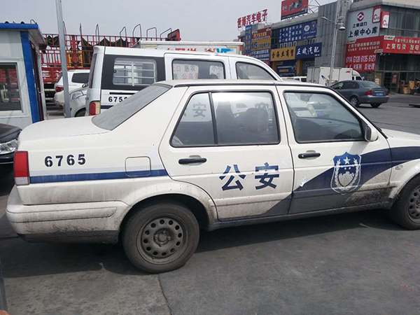 明察宁夏银川售卖二手含牌照警车警方符合车改要求