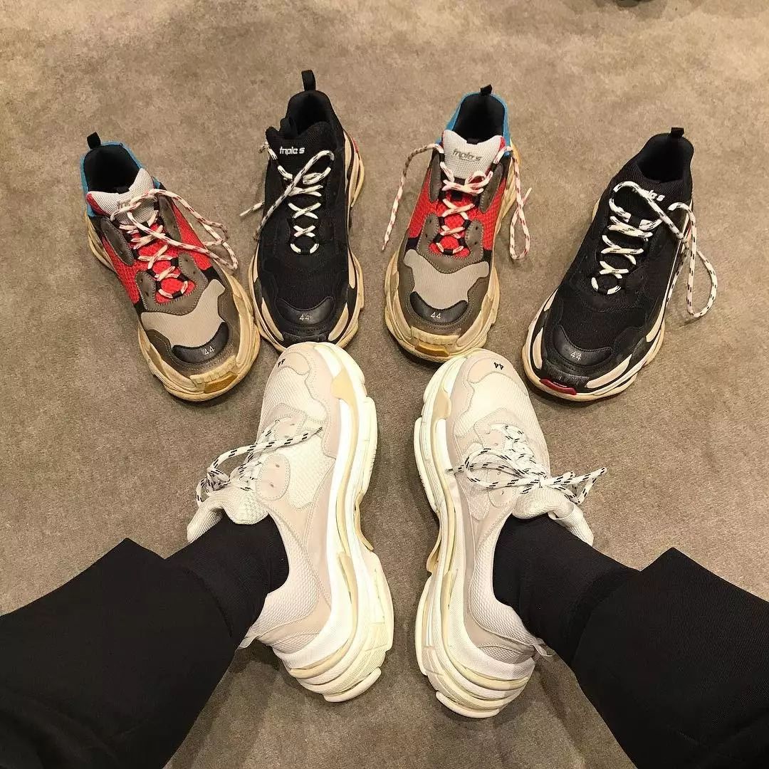 balenciaga triple s 多色实物赏析