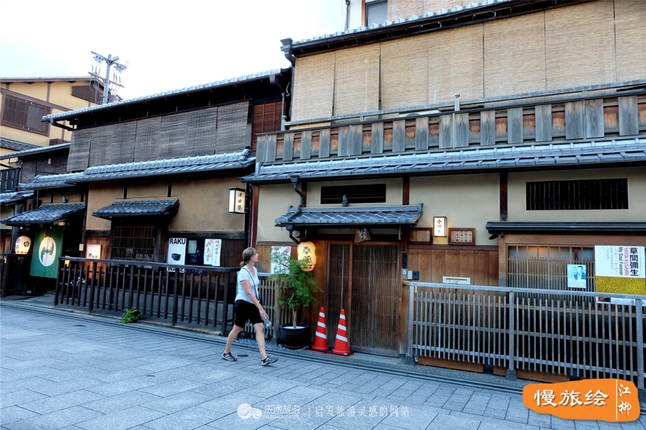 京都花见小路 风月之地偶遇艺伎