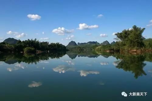大新县申报黑水河湿地公园片,全面认识美丽的