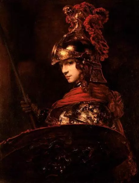油画中女神雅典娜三大经典形象