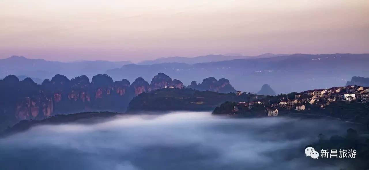 十九峰有"浙东张家界"之美誉,由重阳宫,穿岩十九峰,千丈幽谷,硅化木