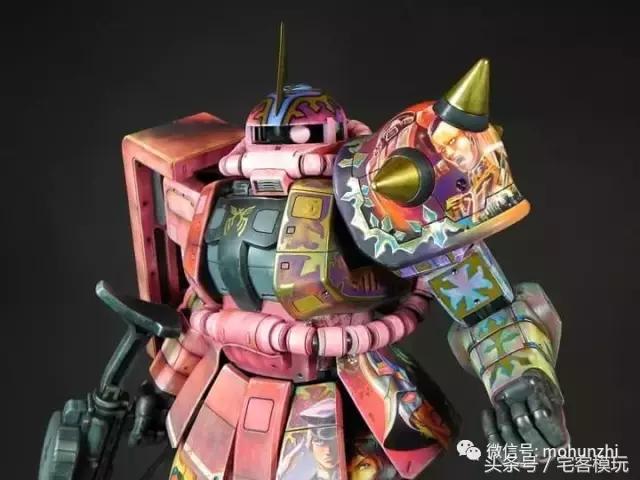 根大木秀:跪着看,台湾gbwc2017冠军作品《吉翁万岁》