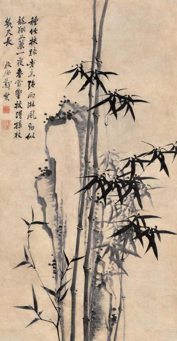 自古以来,文人雅士都喜欢画"梅兰竹菊",因个人志趣不同喜欢的轻重各异