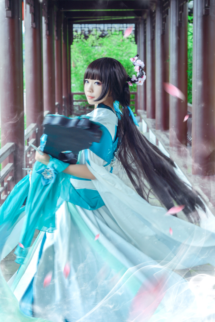 剑侠情缘三 入门琴萝cosplay