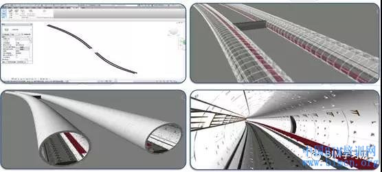 隧道三维实体模型设计全专业协同设计构建详细模型设计阶段bim应用