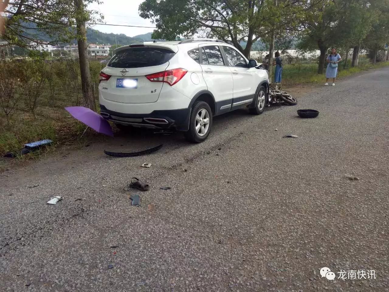 今日,龙南渡江又发生严重车祸!