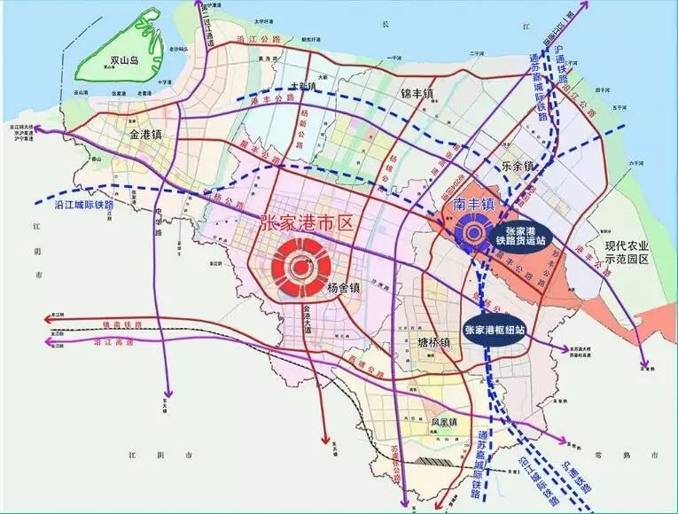 张家港地处长江三角洲腹地,地理位置优越,交通四通八达,城市大交通