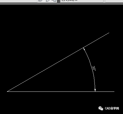 cad怎么画角度画角度的方法汇总