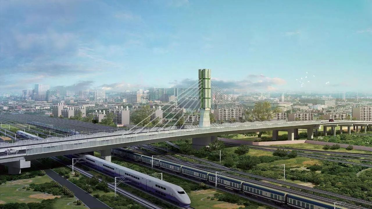 鹰潭将建780米跨铁路大桥,连接信江新区和高新物流园区,总投资5.