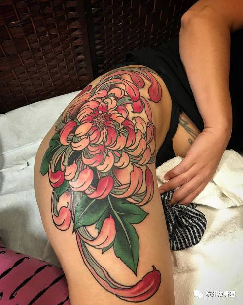 tattoo纹身素材菊花