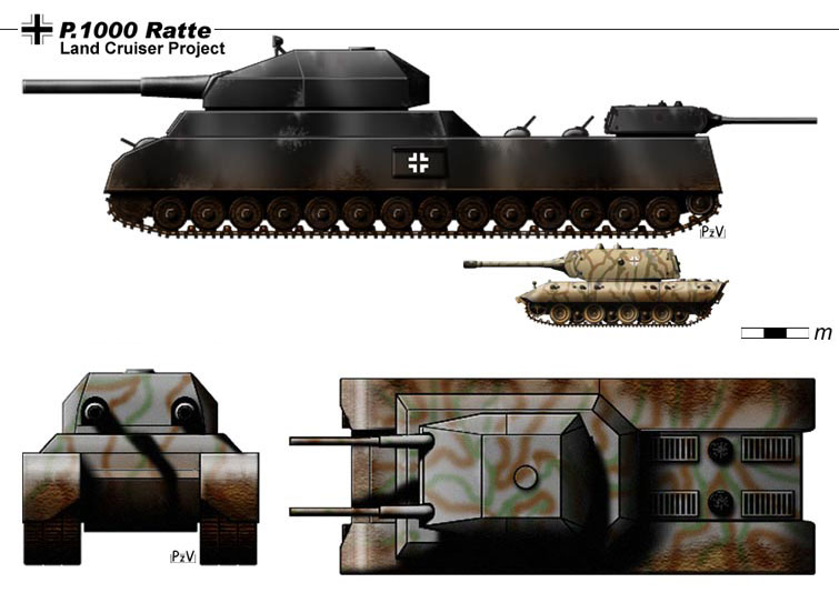 p1000计划纳粹的千吨超级重型坦克