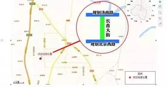 北京西路)建设项目审批信息》显示,哈尔滨将新建长青大街北起规划济南图片