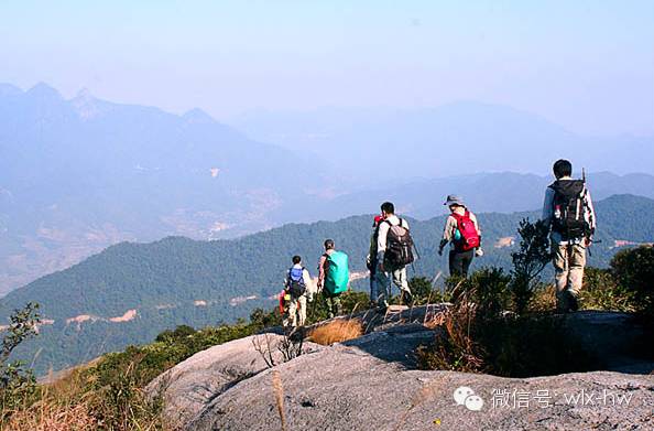 风暴699月17日周日从化千米登峰五指山登山