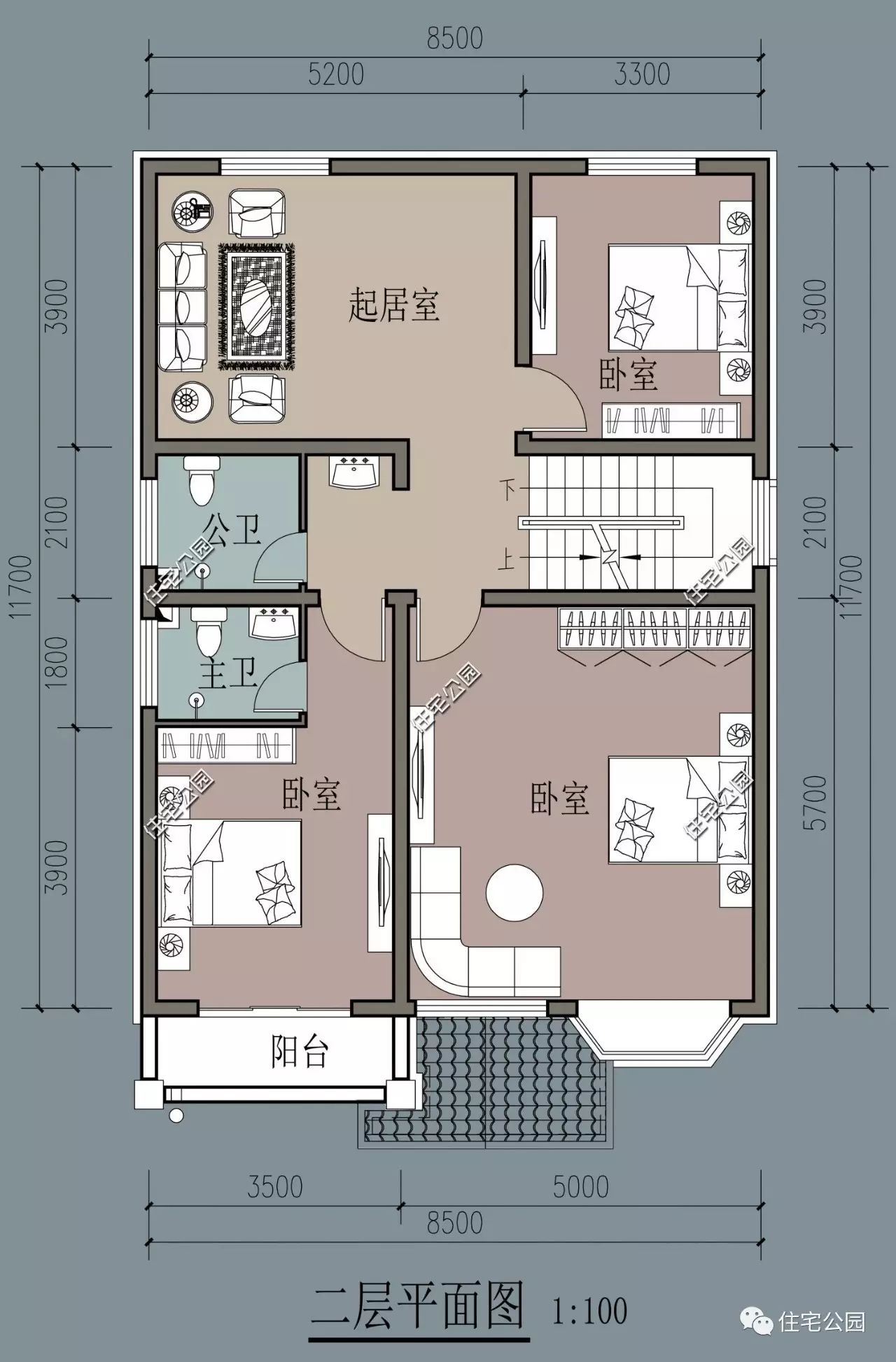 小宅地上的大别墅,812米简欧美宅(全图+预算+展示)