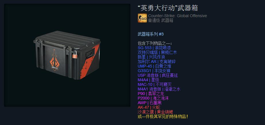 csgo武器箱这么值钱不想开就卖了吧