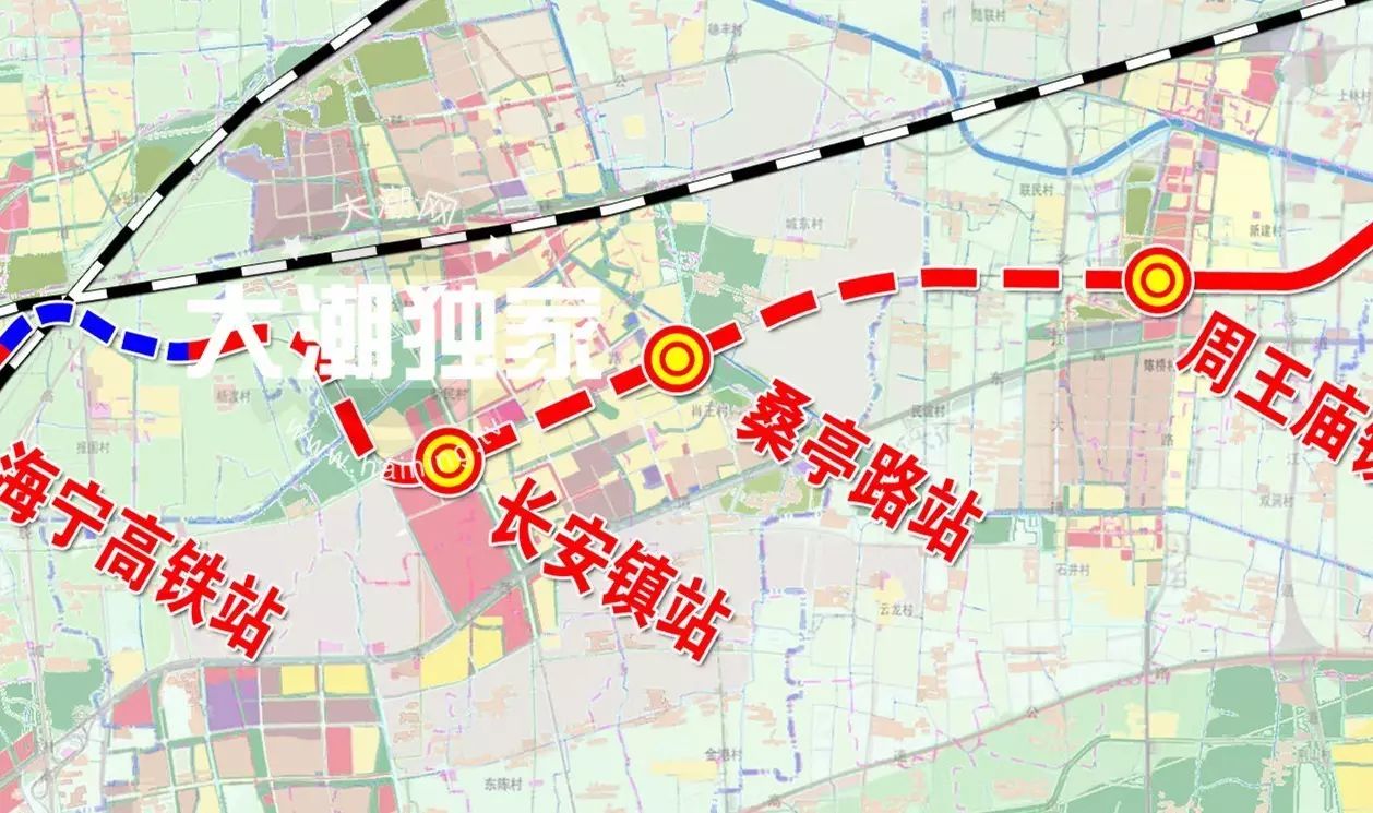 最新海宁又有一个镇将同时拥有2个杭海城铁站点未来还要