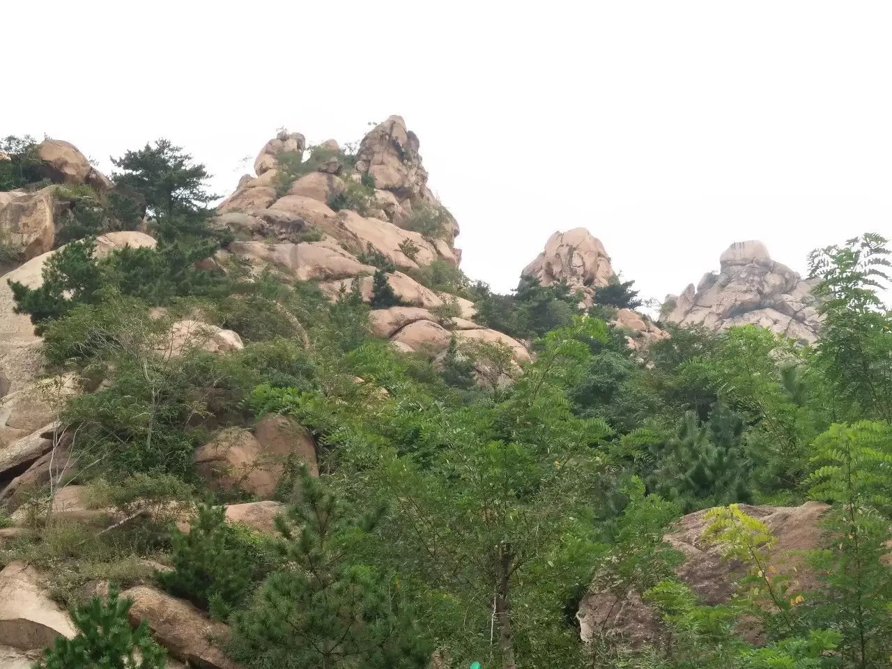 九月九登太和峰遥拜毛公山