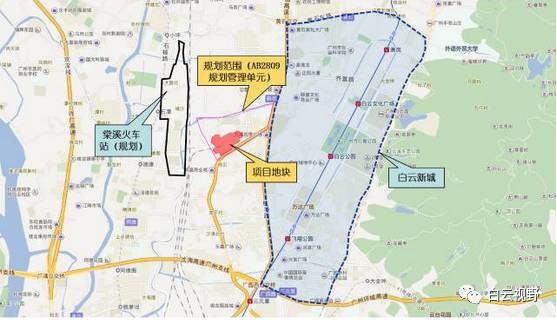重磅| 广州火车站明年改造,白云区棠溪火车站周边规划