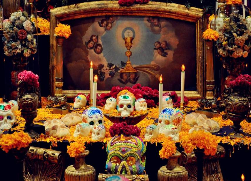 ,一场骷髅的盛会!,同样是鬼节,为什么墨西哥的