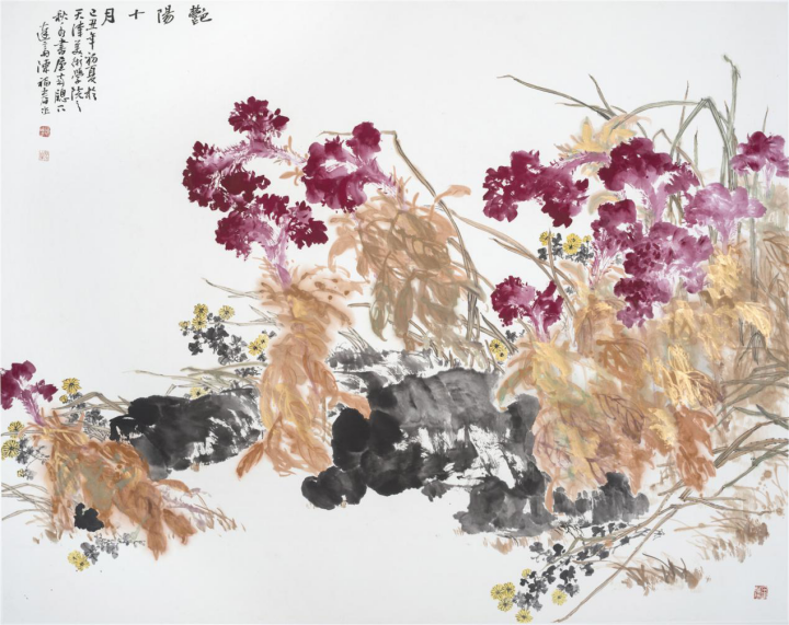 国画老师招聘_中国画教师优秀作品(5)