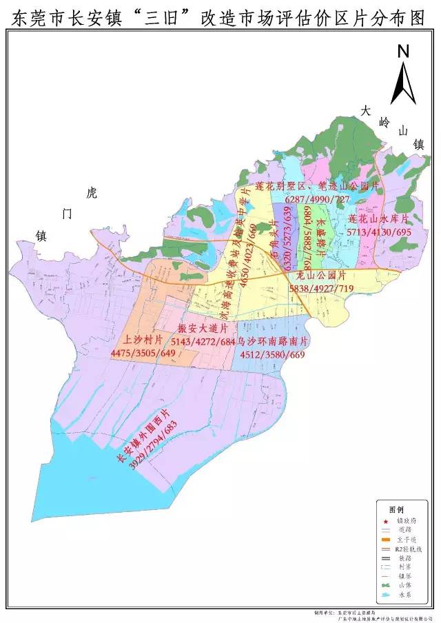 东莞市凤岗镇卫星地图 最新!东莞33个镇街(园区)区片市场评估价出炉!