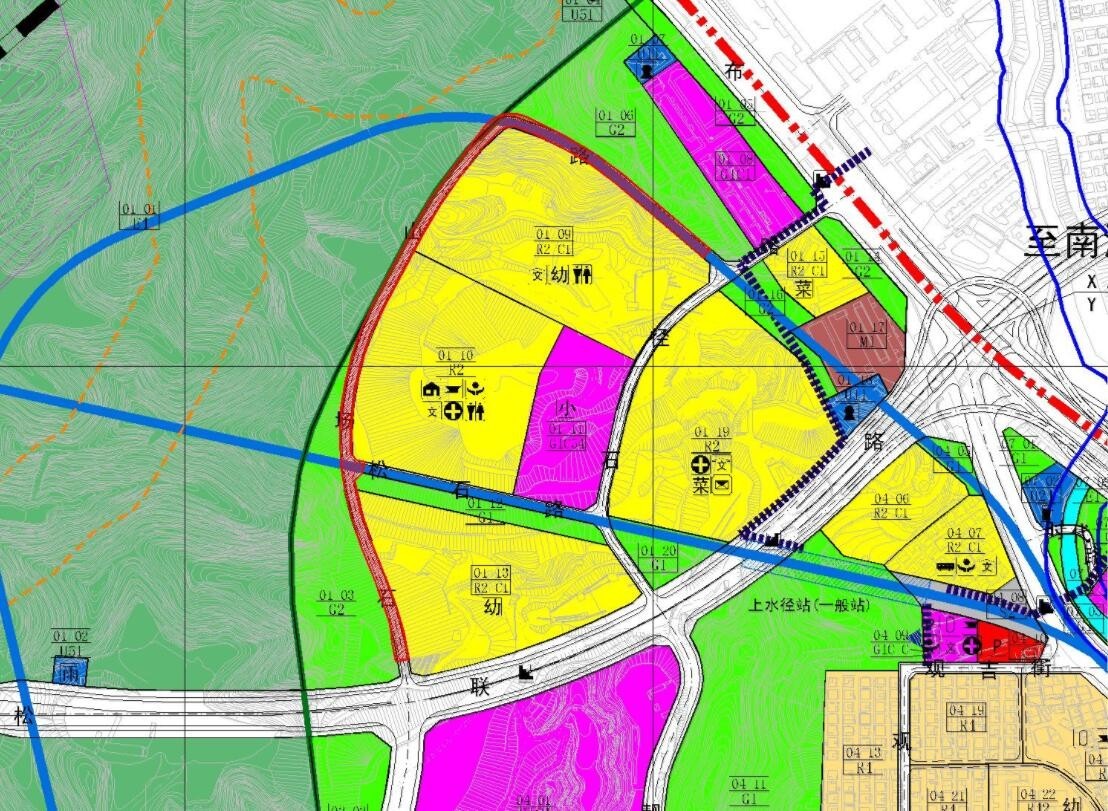 龙岗吉华街道即将建设新项目!将规划一条市政路横穿水径石场!