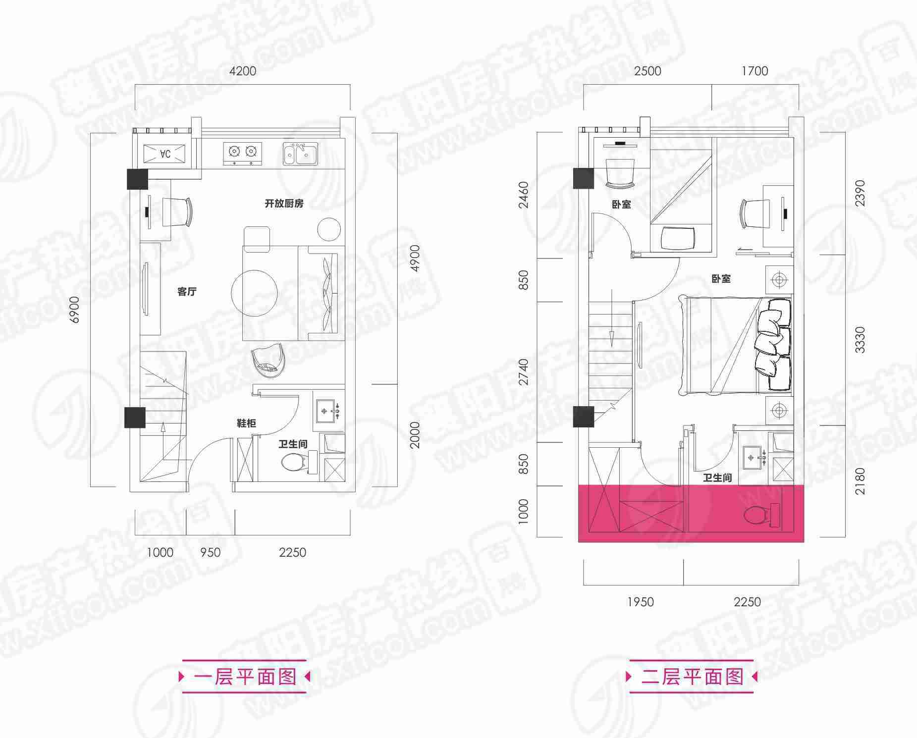 好消息汉水华城御苑新品来了loft公寓户型曝光