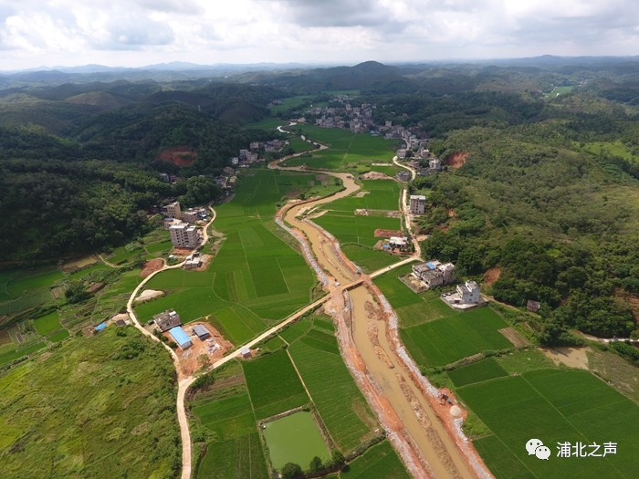 快看!g359浦北县东绕城二级公路建设稳步推进