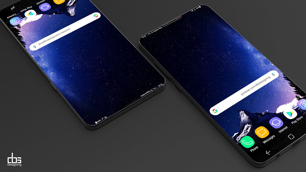 带"刘海"的三星Galaxy S9概念:摄像头有点夸张_搜狐科技_搜狐网