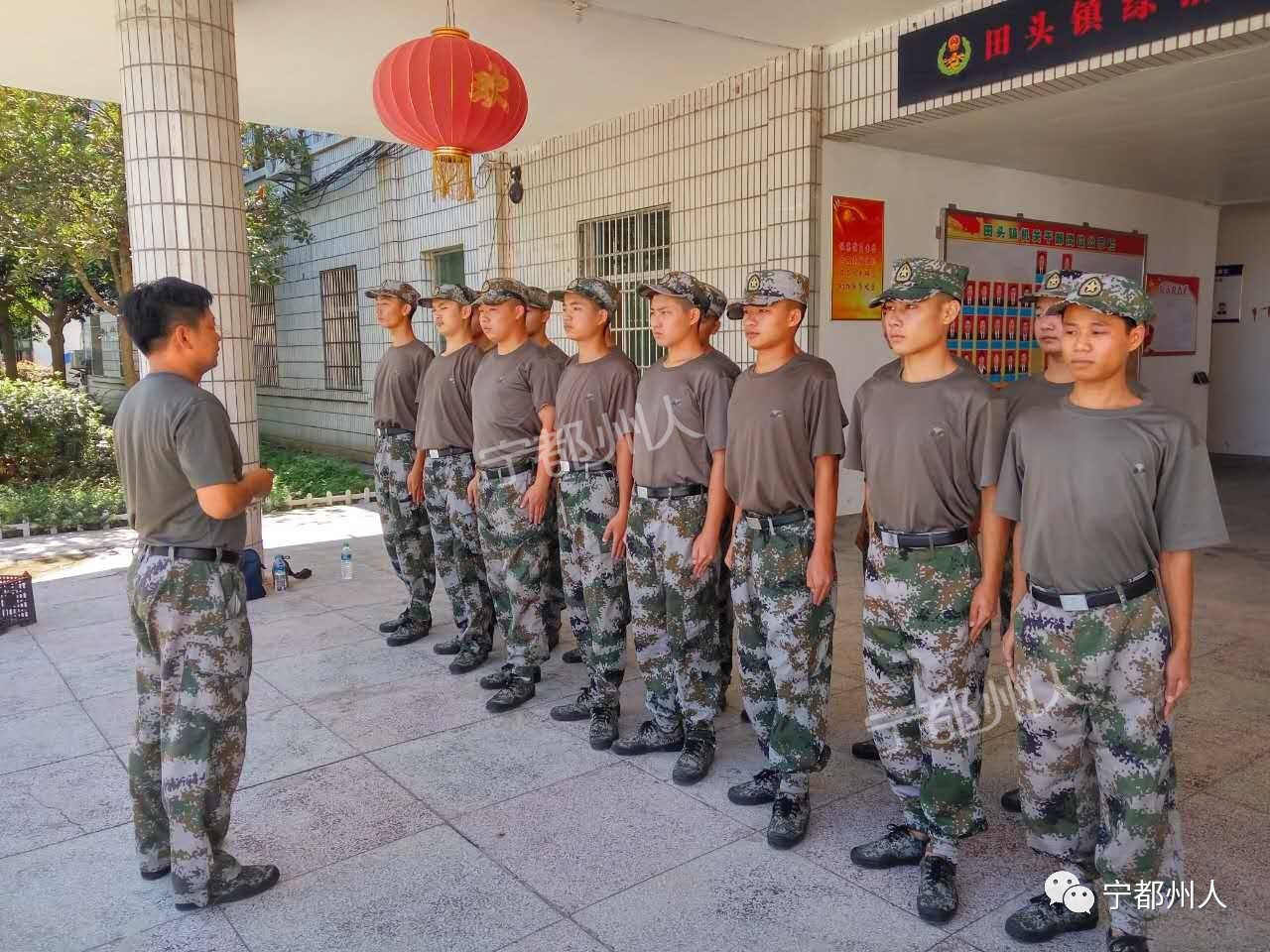 宁都征兵工作结束一批新兵近期已出发至各部队