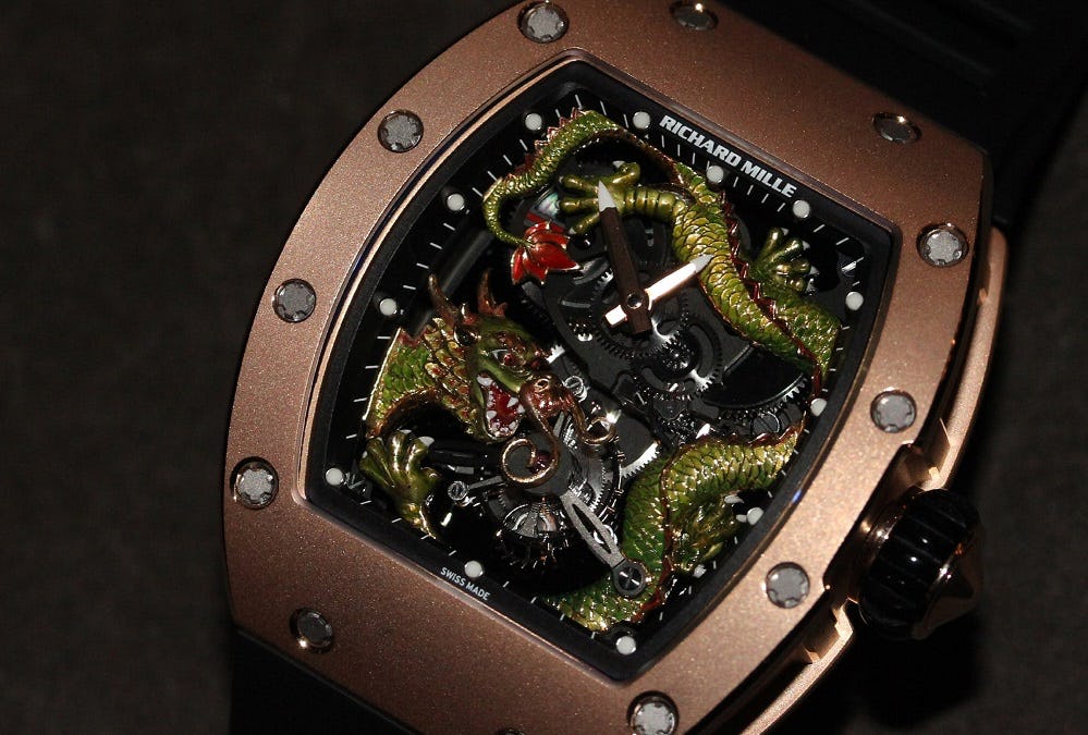 理泛亚电竞查德米勒11枚最昂贵的理查德·米勒手表(图4)