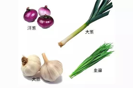 1,大蒜,韭菜等葱属类蔬菜