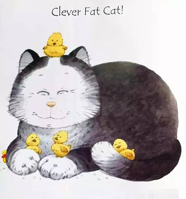 英文有声绘本丨fat cat on a mat 睡垫上的大肥猫