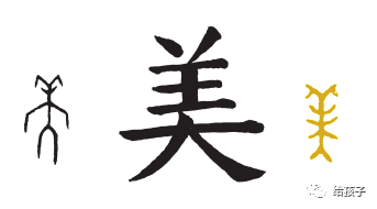 一日一得 汉字"美:一只肥羊,长满毛