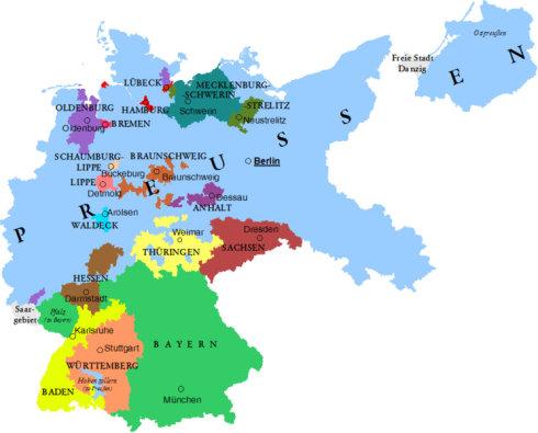 六张地图搞懂德国的版图变迁，虽然领土严重缩水，但还是强国!,德国电子地图全图,归还领土后的中国地图,俄罗斯帝国版图的变迁 - 华洋财经网