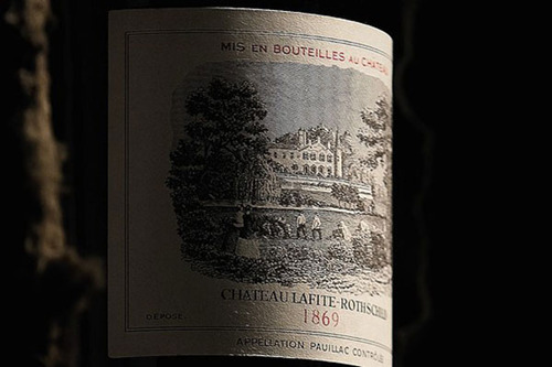 1869年拉菲古堡红葡萄酒(chateau lafite rothschild, pauillac