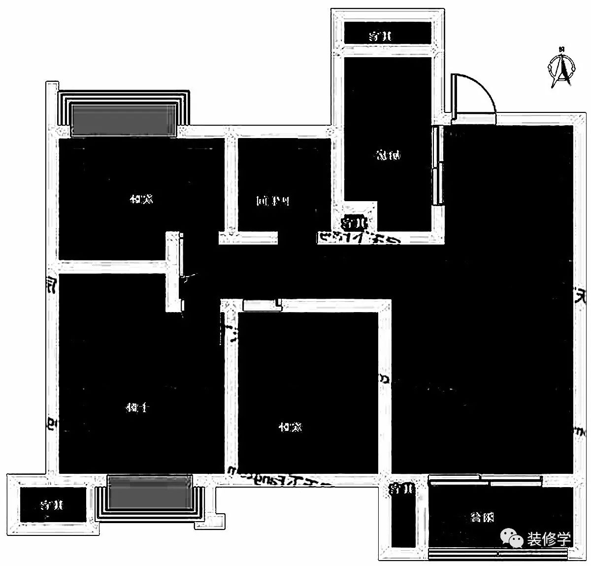 89平现代简约3室你会腾出个健身房吗