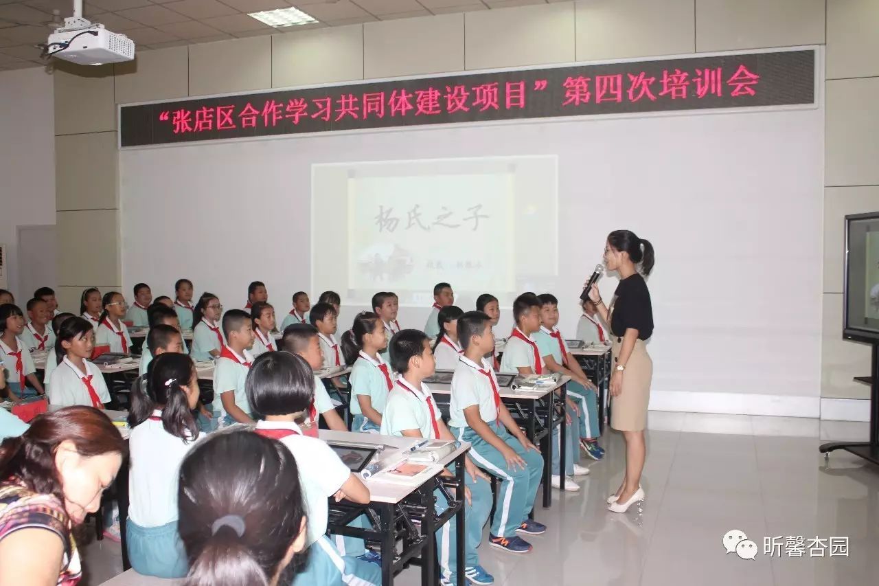 杏园小学成功承办"张店区合作学习共同体建设项目"第四次培训会