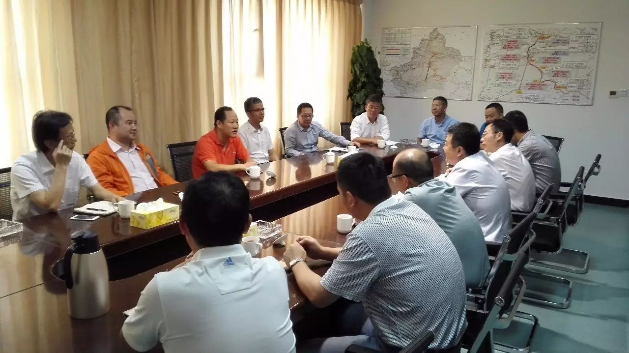 四航局总经理李惠明一行到新疆乌尉项目检查指导工作