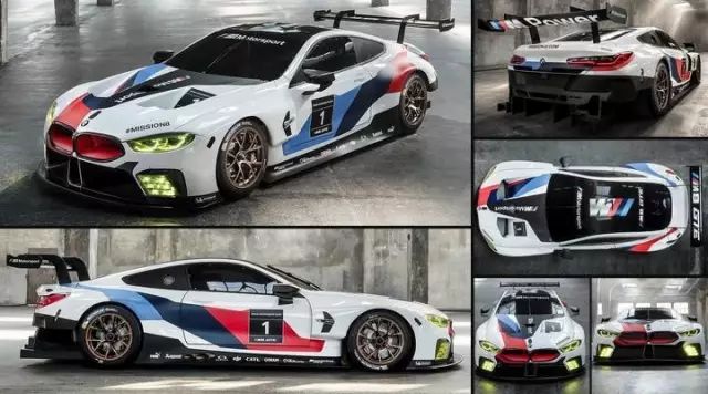 【宝马赛车】2018宝马bmw m8 gte