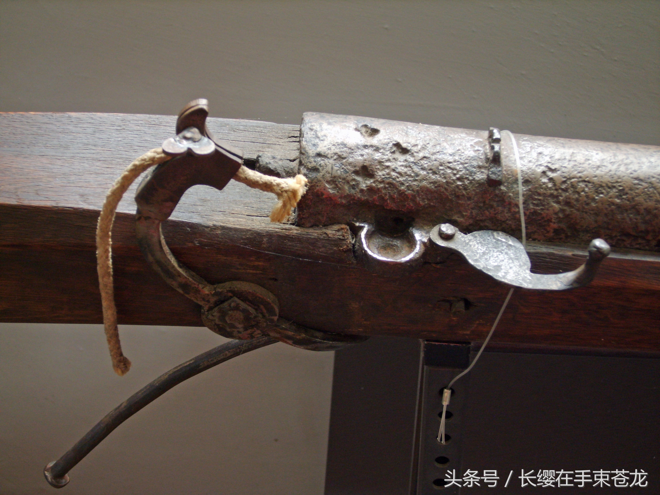 古老的武器 火绳枪