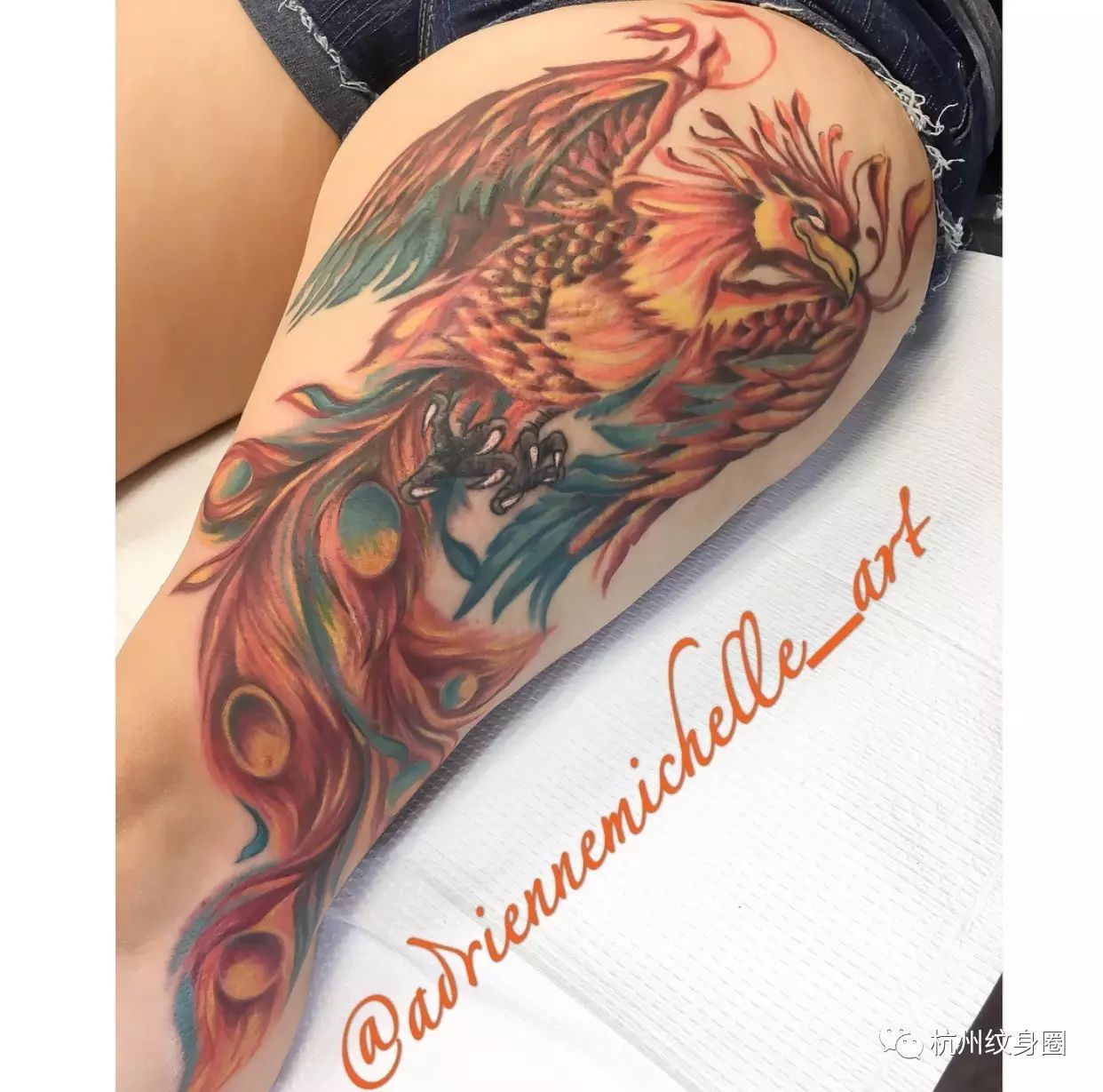 tattoo | 纹身素材:凤凰