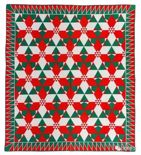 宝库拼布13201#流行中的几何图案拼布——来自quilts