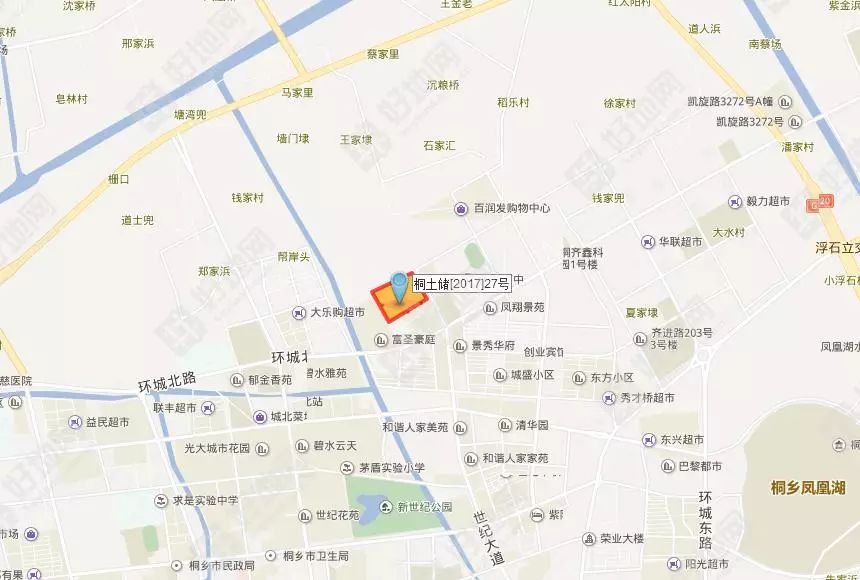 (最新公告)嘉兴桐乡市挂牌3宗商住地,梧桐街道商住地