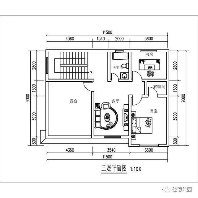 911米农村3层别墅,小户型的最佳选择,带落地窗大露台