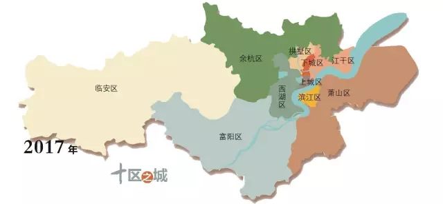 杭州最新十区特色大比拼!为滨江代言的是.
